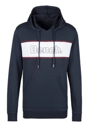 Bench Loungewear Hoodie Langarm Sweatshirt Dunkelblau/Hellblau/Blau
