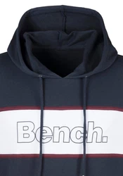 Bench Loungewear Hoodie Langarm Sweatshirt Dunkelblau/Hellblau/Blau