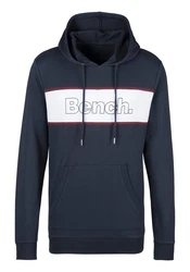 Bench Loungewear Hoodie Langarm Sweatshirt Dunkelblau/Hellblau/Blau