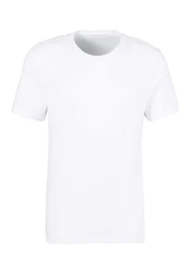 Bruno Banani T-Shirt mit Rundhals-Ausschnitt Weiß/Creme