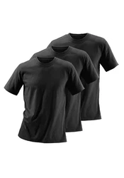H.I.S T-Shirt (Packung, 3-tlg)  Schwarz