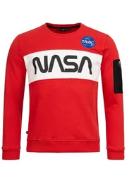 Sweatshirt McKinney mit stylischen Prints und Patches