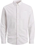 Jack & Jones Langarmhemd OXFORD SHIRT Weiß/Creme/Khaki Jack & Jones Langarmhemd OXFORD SHIRT Weiß/Creme/Khaki