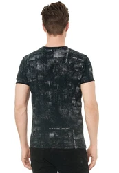 Rusty Neal T-Shirt Schwarz/Hellblau