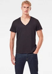 G-STAR T-Shirt V-Shirt Base htr v t s/s 2-pack schwarz