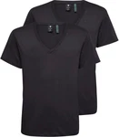 G-STAR T-Shirt V-Shirt Base htr v t s/s 2-pack schwarz