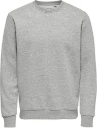 ONLY & SONS Sweatshirt Basic Langarm Pullover ohne Kapuze ONSCERES (5428) 