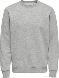 ONLY & SONS Sweatshirt Basic Langarm Pullover ohne Kapuze ONSCERES (5428) ONLY & SONS Sweatshirt Basic Langarm Pullover ohne Kapuze ONSCERES (5428)