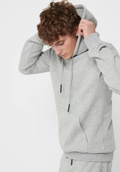 ONLY & SONS Sweatshirt CERES LIFE HOODIE SWEAT Hellgrau/Grau