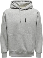ONLY & SONS Sweatshirt CERES LIFE HOODIE SWEAT Hellgrau/Grau