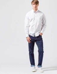 Brax 5-Pocket Hose Style COOPER DENIM Dunkelblau/Blau/Lila/Hellblau