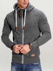 behype Sweatjacke BHTANSER Dunkelgrau/Hellgrau/Grau