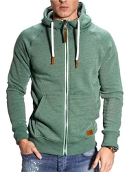 behype Sweatjacke BHTANSER Dunkelgrün/Grün