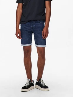 ONLY & SONS Jeansshorts ONSPLY blau/hellblau (8582/5017/5189)