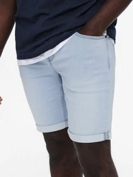 ONLY & SONS Jeansshorts ONSPLY Blau/Licht Blau