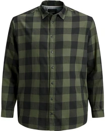 Karohemd GINGHAM TWILL SHIRT Bis Gre 6XL