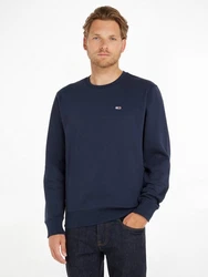 Tommy Jeans Sweatshirt TJM REGULAR FLEECE C NECK Markenlogo 
