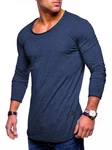 Rello & Reese Herren Oversize Longsleeve Crew Neck Sweatshirt T-Shirt MT-7315 