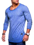 Rello & Reese Herren Oversize Longsleeve Crew Neck Sweatshirt T-Shirt MT-7315 