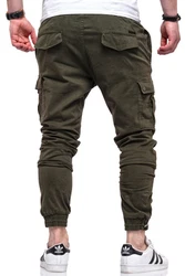 behype Cargohose HAWK mit elastischem Bund Dunkelgrün/Khaki