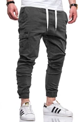 behype Cargohose HAWK mit elastischem Bund Khaki/Dunkelgrün/Dunkelgrau