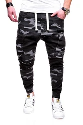 MT Styles Cargo Jogger-Jeans Hose RJ-3188 Dunkelgrün/Schwarz/Dunkelblau