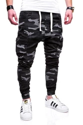 MT Styles Cargo Jogger-Jeans Hose RJ-3188 Dunkelgrün/Schwarz/Dunkelblau