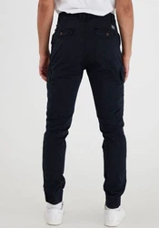 Blend Cargohose BHNAN (1-tlg) Dunkelblau/Schwarz