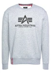 Alpha Industries Sweatshirt Basic Sweater Hellgrau/Grau