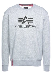 Alpha Industries Sweatshirt Basic Sweater Hellgrau/Grau