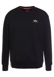 ALPHA INDUSTRIES Sweatshirt schwarz/weiß
