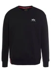 ALPHA INDUSTRIES Sweatshirt schwarz/weiß