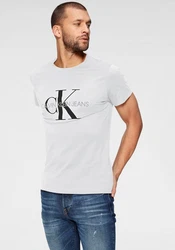 Calvin Klein ICONIC MONOGRAM SS SLIM TEE T-Shirt 