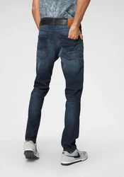 Jack & Jones 5-Pocket Jeans Slim-fit JJITIM JJORIGINAL JOS 719 NOOS Dunkelblau/Hellblau