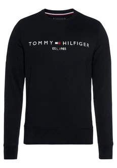 Tommy Hilfiger Sweatshirt TOMMY LOGO SWEATSHIRT mit klassischem Rundhalsausschnitt 