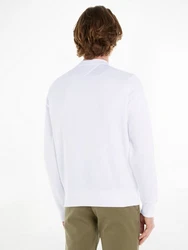 Tommy Hilfiger Sweatshirt TOMMY LOGO SWEATSHIRT mit klassischem Rundhalsausschnitt weiß