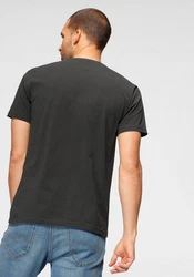 Lee T-Shirt PATCH LOGO TEE Dunkelgrau/Grau/Schwarz