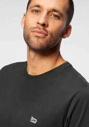 Lee T-Shirt PATCH LOGO TEE Dunkelgrau/Grau/Schwarz