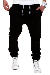 MT Styles Harem Jogger Chino-Hose C-60 Schwarz