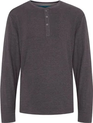 BLEND Shirt Noble Dunkelgrau/Grau/Hellgrau/Dunkelrot