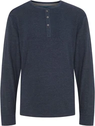 BLEND Shirt Noble Dunkelblau/Blau/Hellblau
