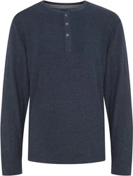 BLEND Shirt Noble Dunkelblau/Blau/Hellblau