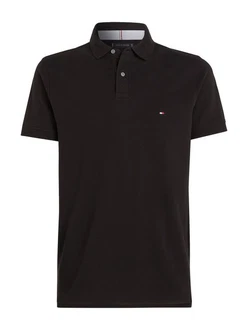 Tommy Hilfiger Poloshirt 1985 REGULAR POLO schwarz Tommy Hilfiger Poloshirt 1985 REGULAR POLO schwarz