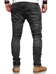 Rello & Reese Slim-fit-Jeans Dunkelgrau/Schwarz/Grau/Hellgrau