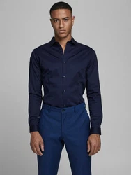 Jack & Jones Businesshemd PARMA Dunkelblau
