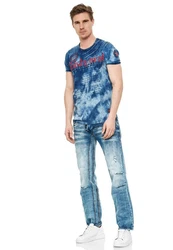 Rusty Neal Bequeme Jeans Blau