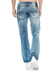 Rusty Neal Bequeme Jeans Blau