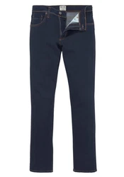 MUSTANG Straight-Jeans Style Washington Straight mit Reißverschluss Dunkelblau/Blau