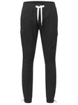 behype Cargohose YONAH Schwarz/Weiß