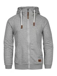 behype Kapuzensweatshirt SWANTON Grau/Hellgrau/Dunkelgrau